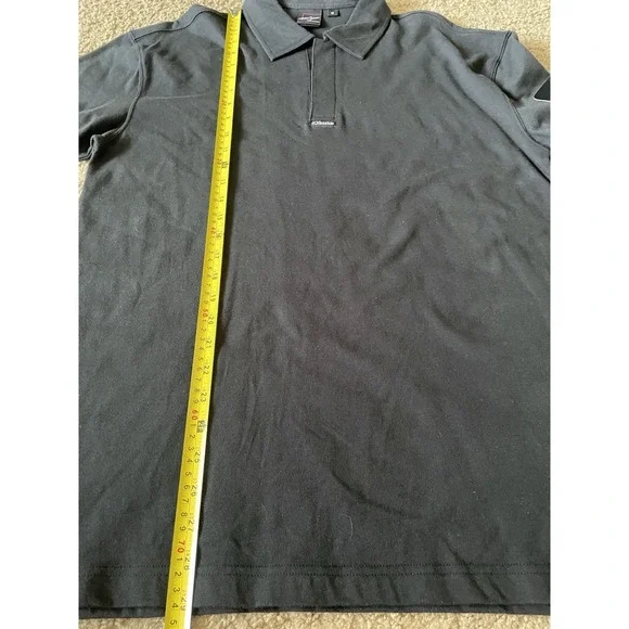 Alpinestars Sportswear RPM Short Sleeve Polo Shirt Black Moto Logo Medium JBHS - Picture 3 of 11